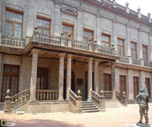 Puzzle Παλάτι του κόμη του Buenavista, πόλη του Μεξικού, Μεξικό